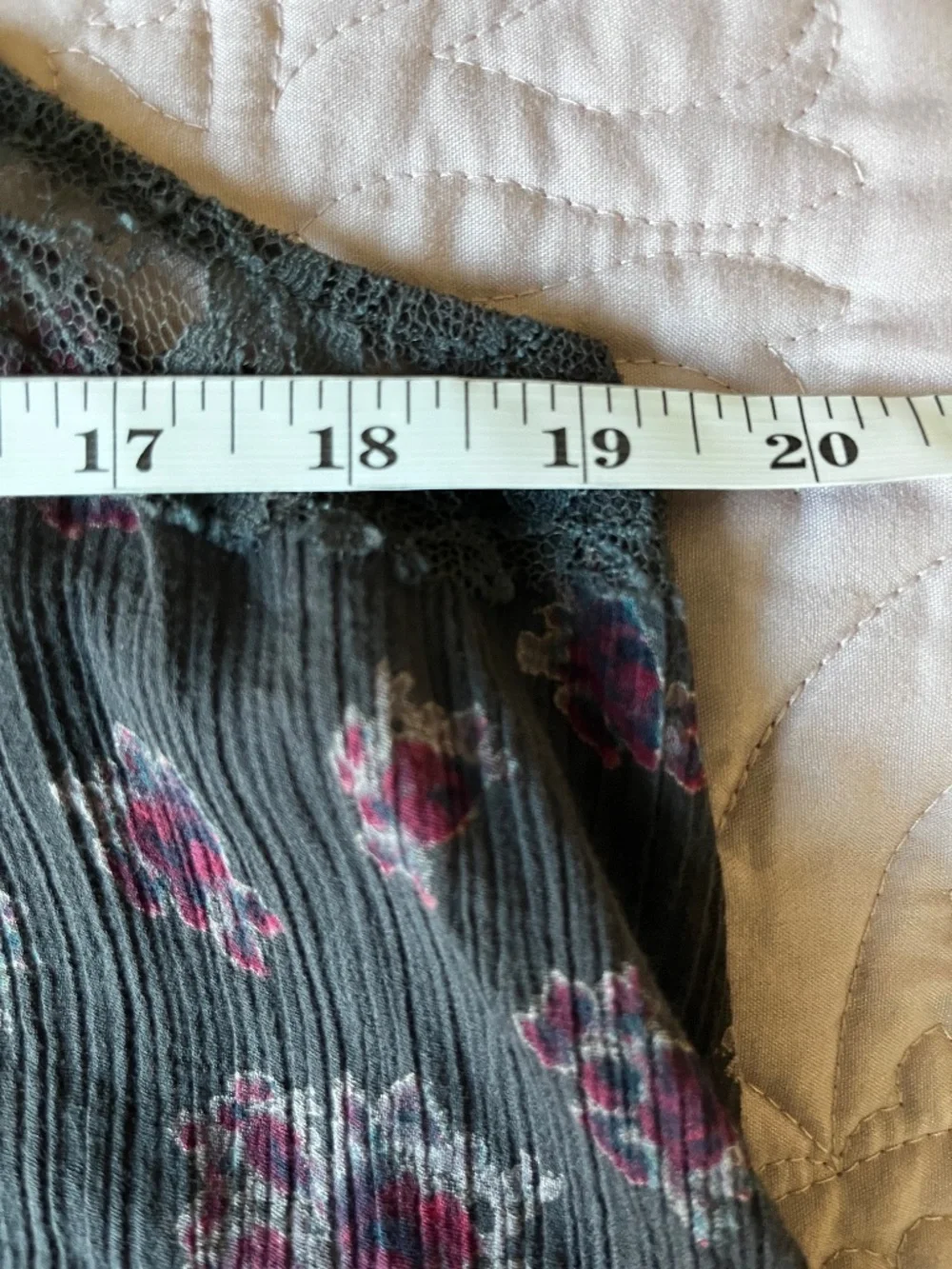 Free People Lace Inset Tank Size Small